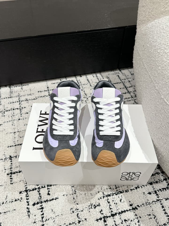 Loewe Ballet Runner 2.0 Sneakers – 2025 Runway Collection in Black