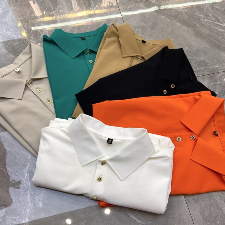 Hermès Seamless Mercerized Cotton Polo Shirt – 2026 Spring/Summer Collection in White