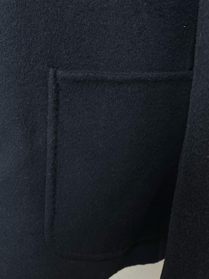 Louis Vuitton Detachable Down Wool Blazer in Dark Navy