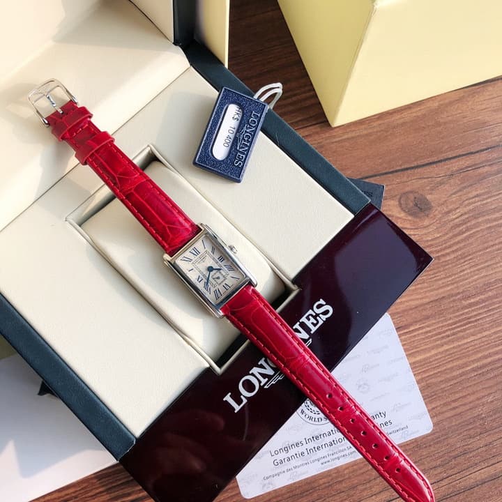 Longines DolceVita Quartz Watch in Black Strap