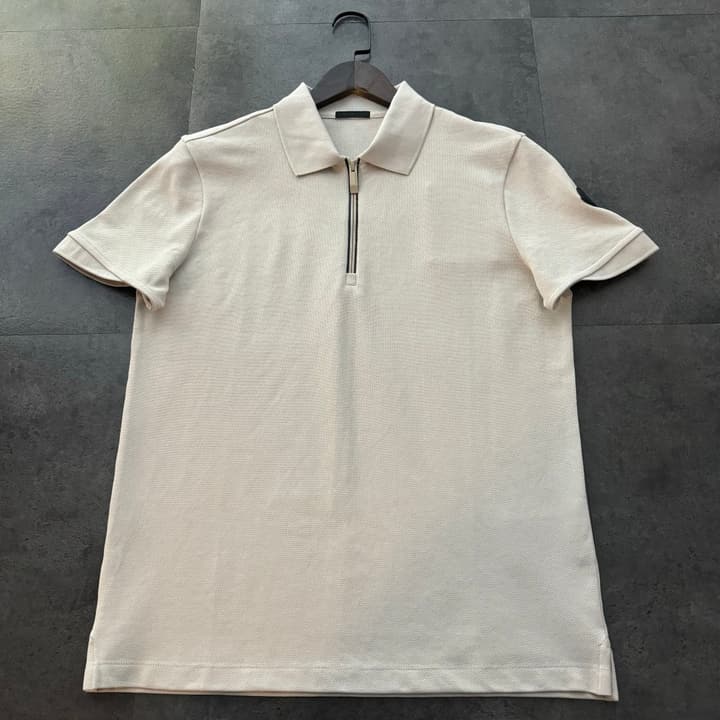 Moncler Classic Logo Polo Shirt – 2026SS in Apricot