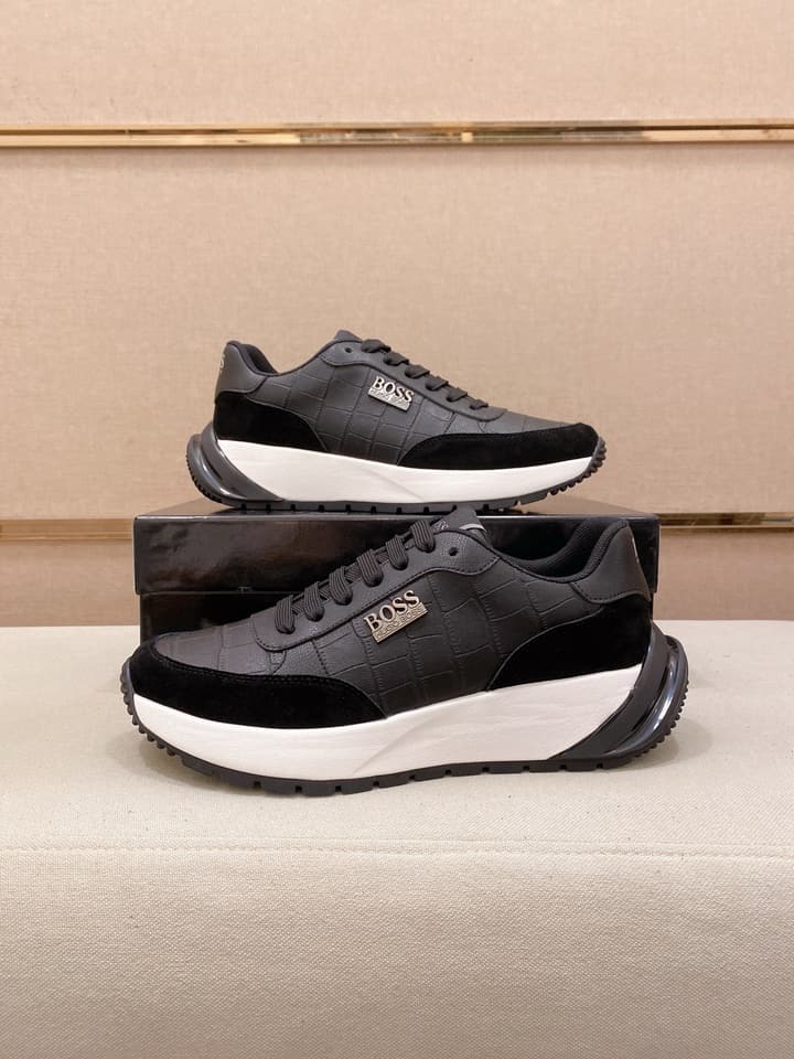 Boss Latest Casual Men's Sneakers in Dark Gray