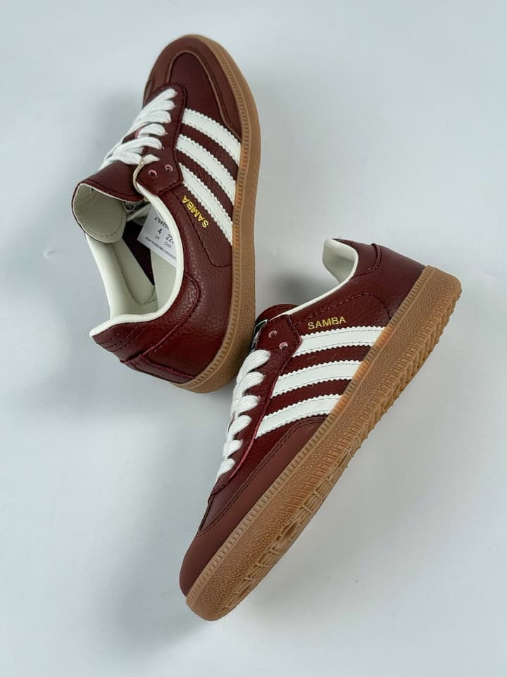 Adidas Samba Handball Spezial OG Sneakers in Burgundy