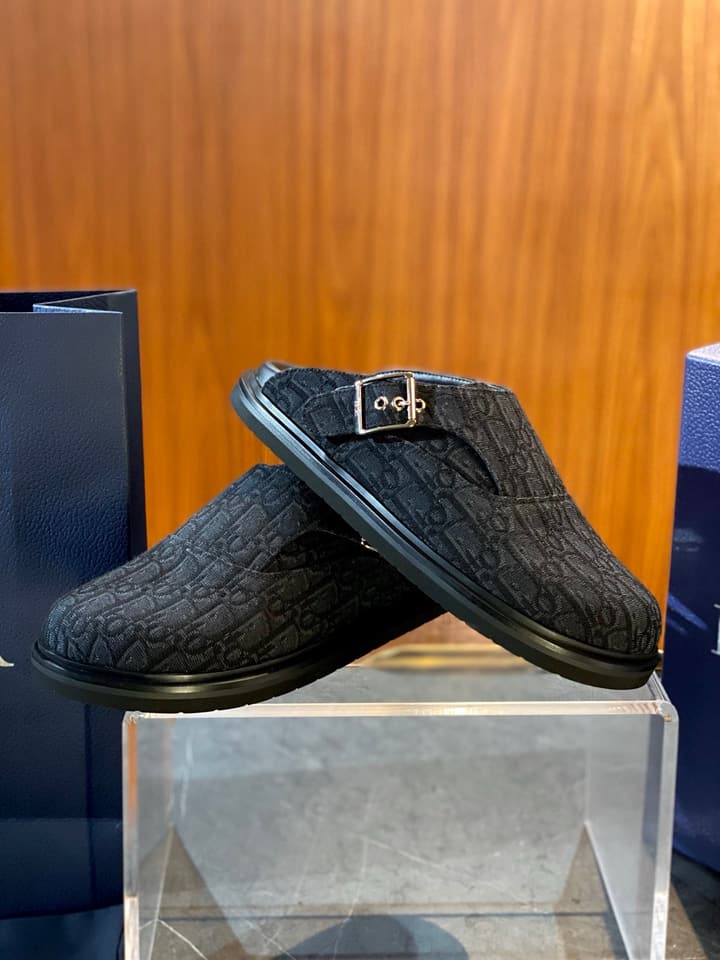 Dior Aqua Oblique Men's Mules