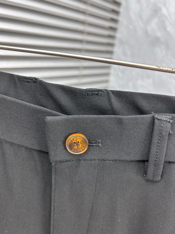 Zegna Custom Casual Trousers – 2025SS in Black