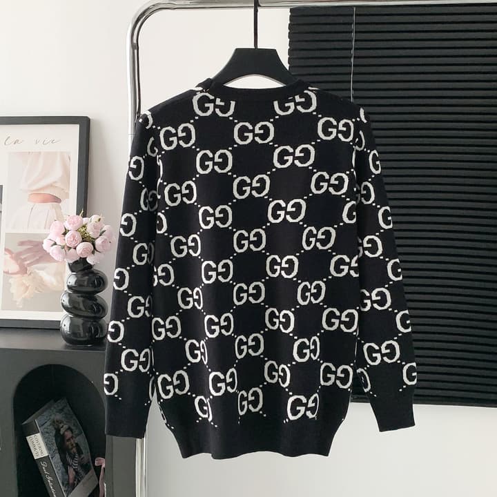 Gucci Crewneck Sweater – Autumn/Winter Collection in Black