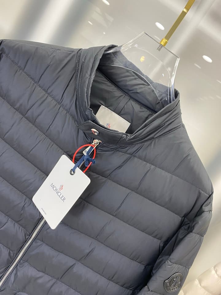 Moncler Arnique Men's Short Down Jacket – 25 Collection in Classic Black