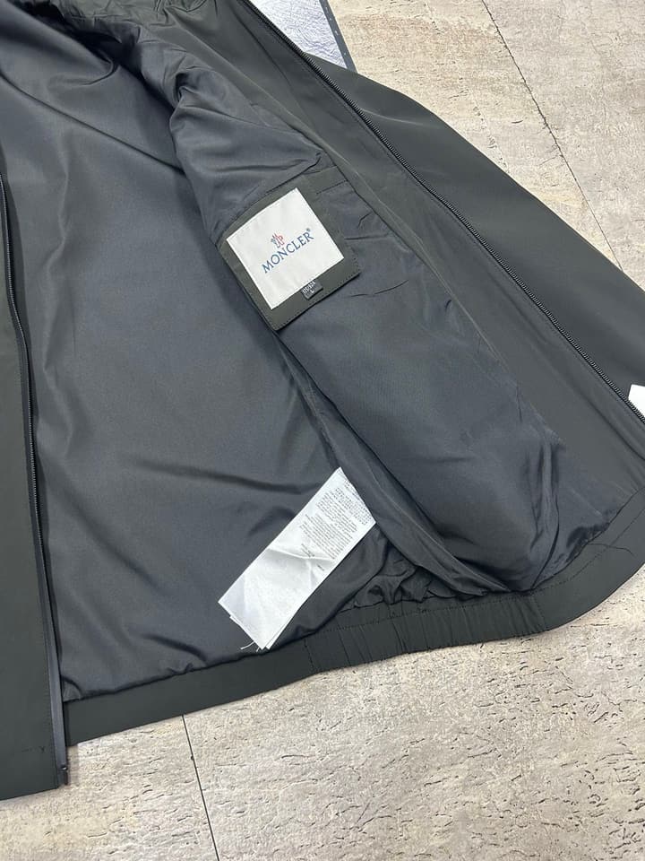 Moncler Men's Windbreaker Jacket – 2024 Collection in Dark Green