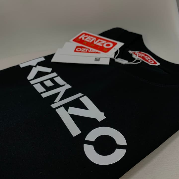 Kenzo Classic Crewneck T-Shirt – 2024 Collection in Classic Black