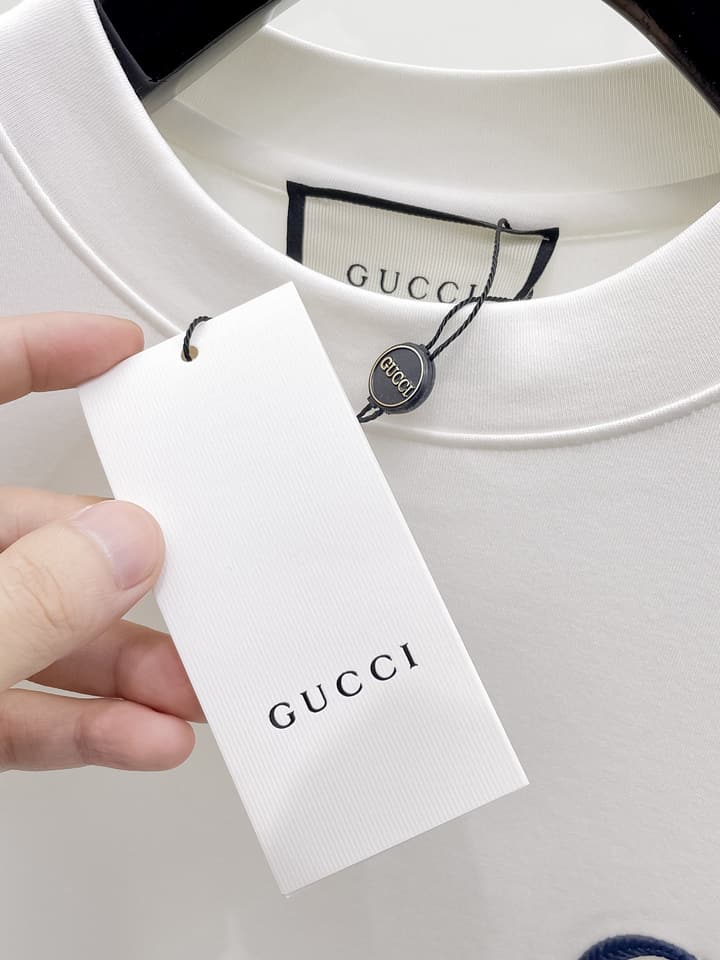 Gucci Men's Long Sleeve T-Shirt – 2025FW in Black