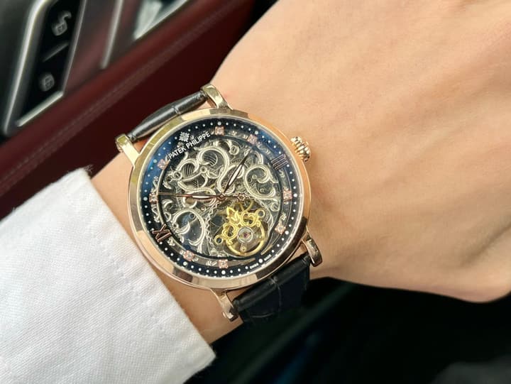 Patek Philippe Men's Skeleton Automatic Watch