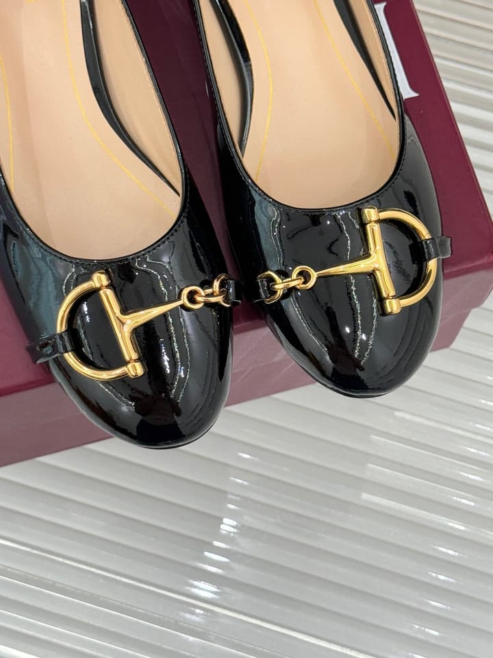 Gucci Horsebit Block Heel Pumps – 25FW in Deep Burgundy Patent Leather