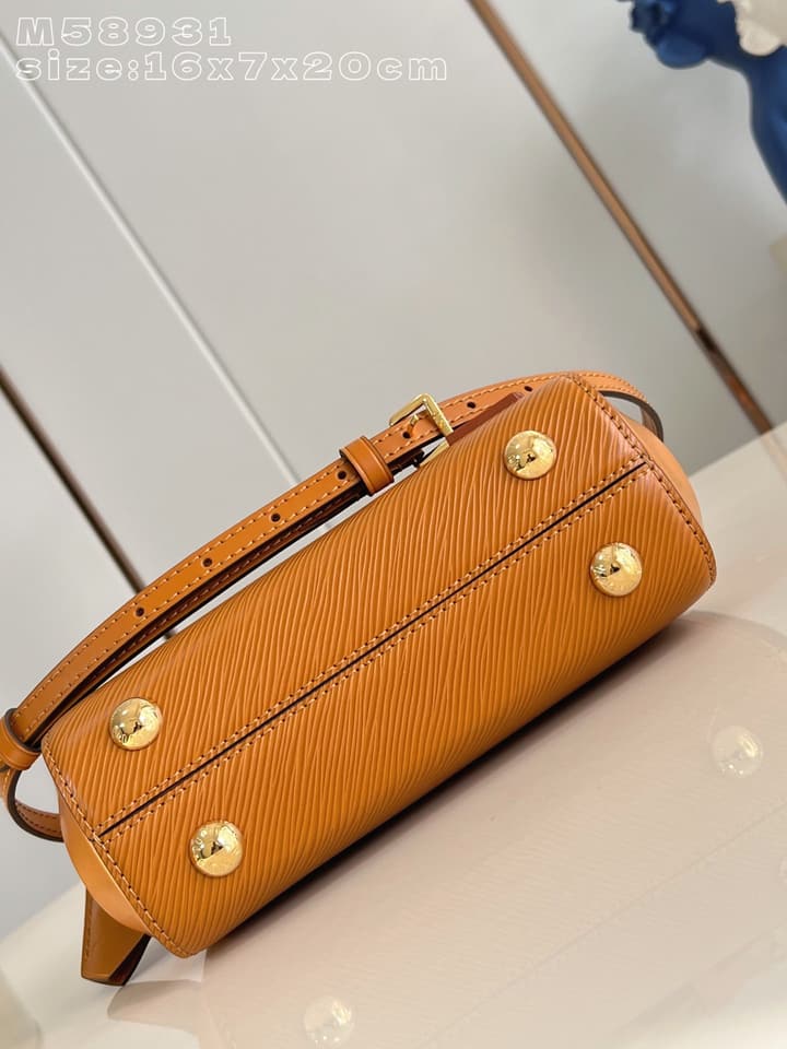 Louis Vuitton Cluny Mini Handbag in Caramel Epi Leather