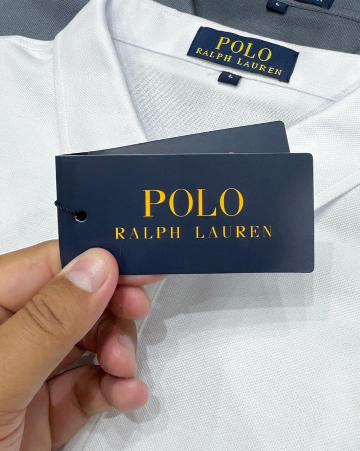 Ralph Lauren Business Classic Embroidered Polo Shirt in Black