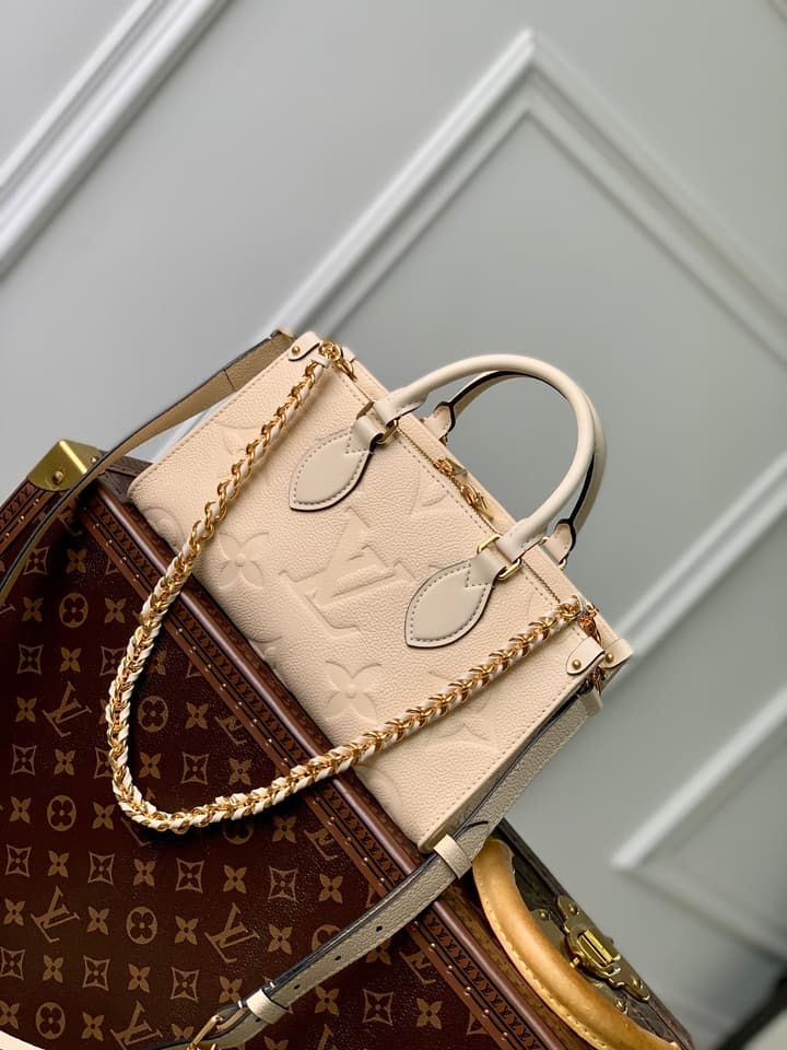 Louis Vuitton OnTheGo East West Monogram Empreinte Bag in Black Monogram Empreinte
