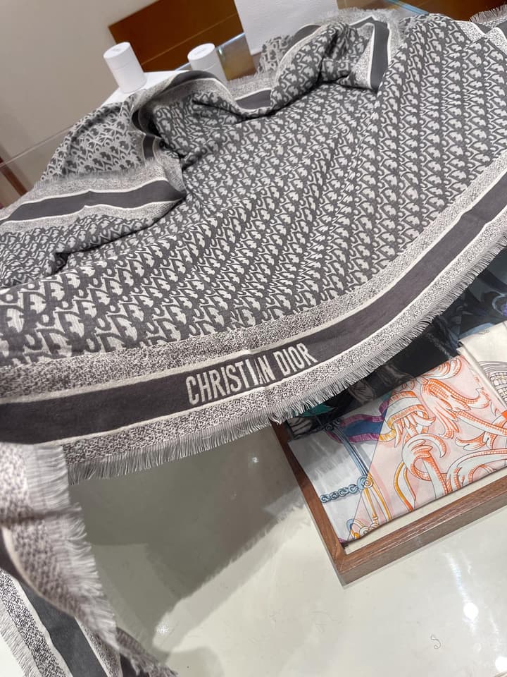 Dior Limited Edition Oblique Shawl