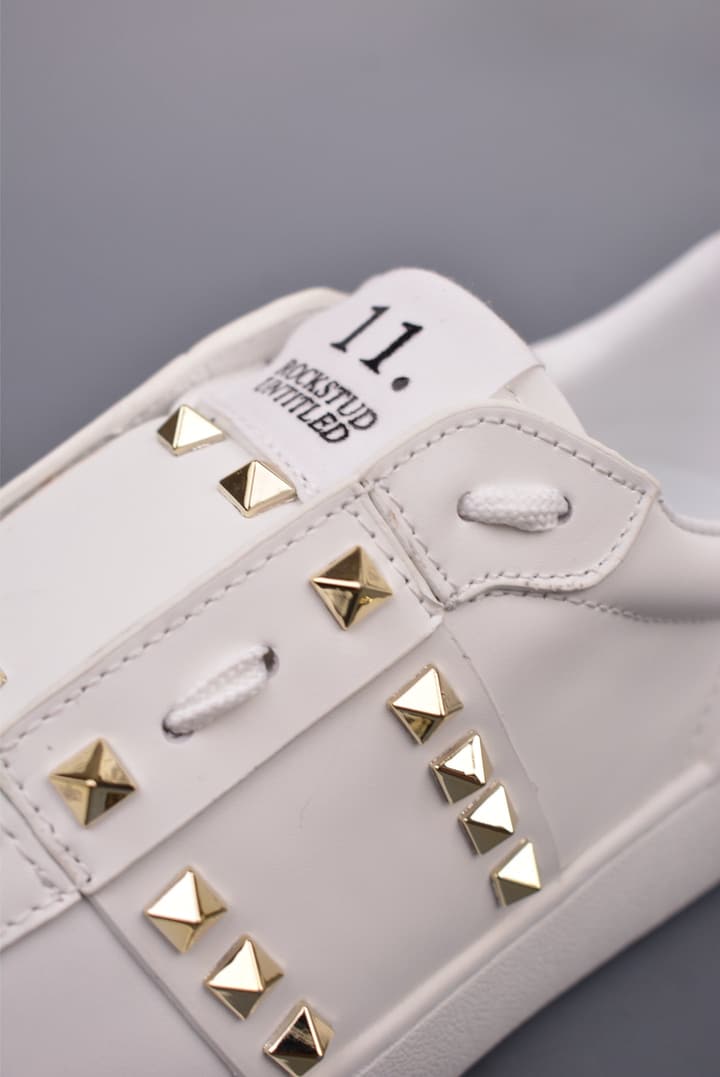 Valentino Rockstud Untitled Studded Quilted Sneakers – 2025 Collection