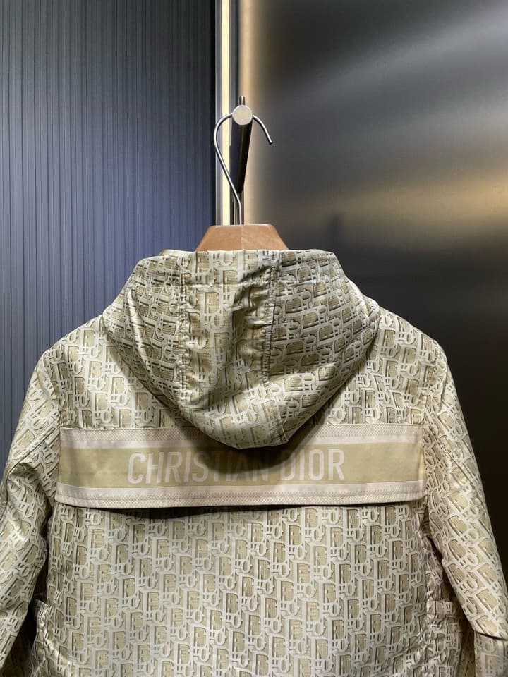 Dior Oblique Jacquard Hooded Jacket – 25SS
