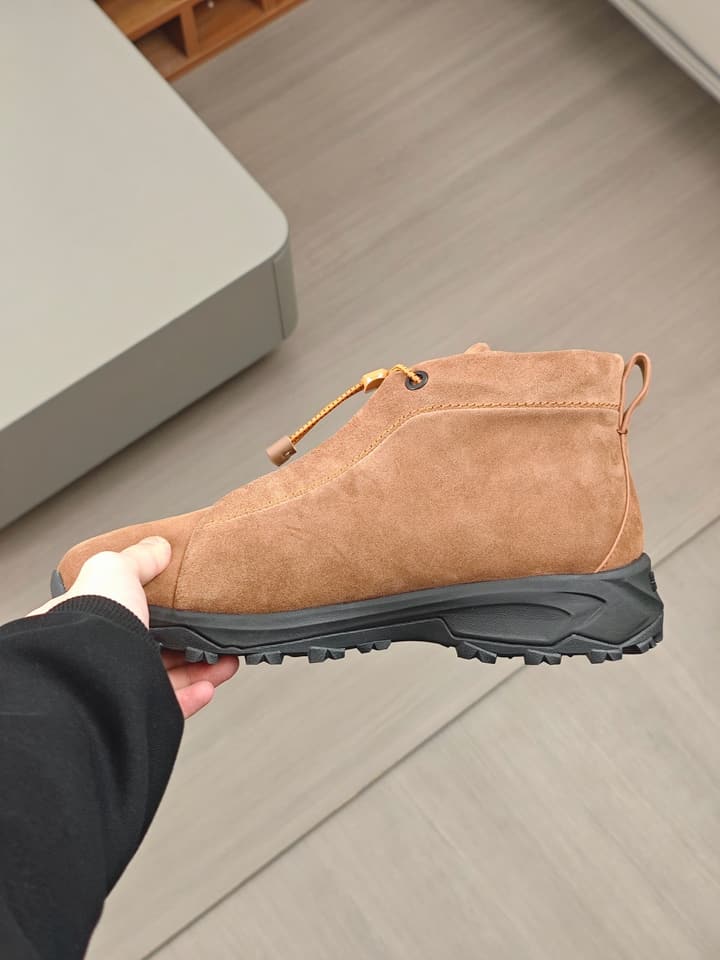 Zegna Triple Stitch™ Monte Luxury Casual Shoes in Black Leather High-top