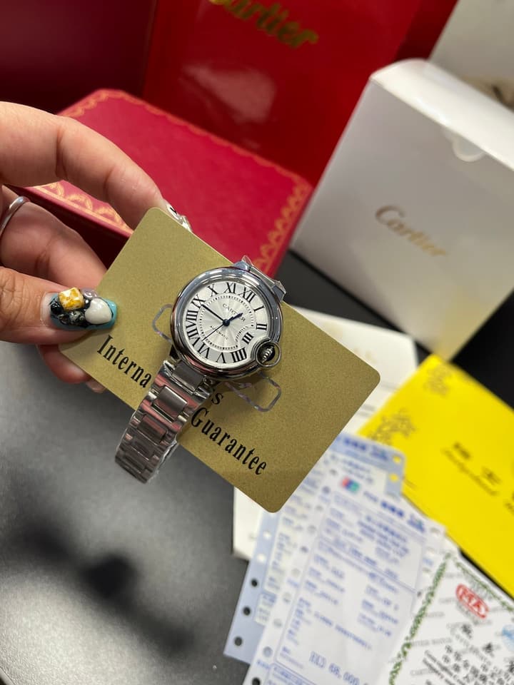 Cartier Ballon Bleu Ultra-Thin Steel Watch