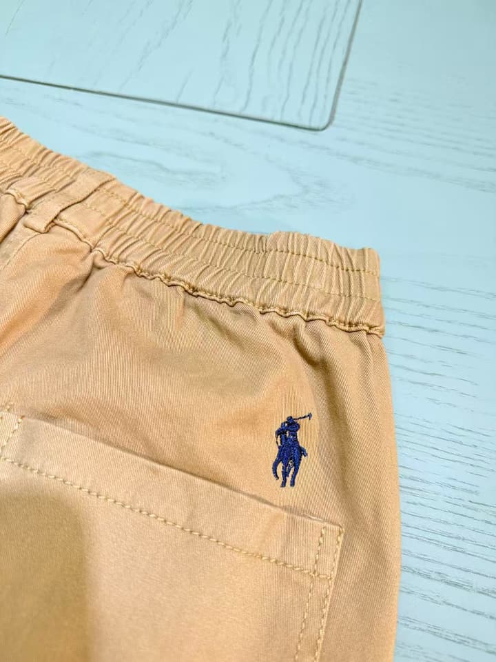 Ralph Lauren RL POLO Kids English Style Pants – 2025SS – Kids Collection in Dark Navy