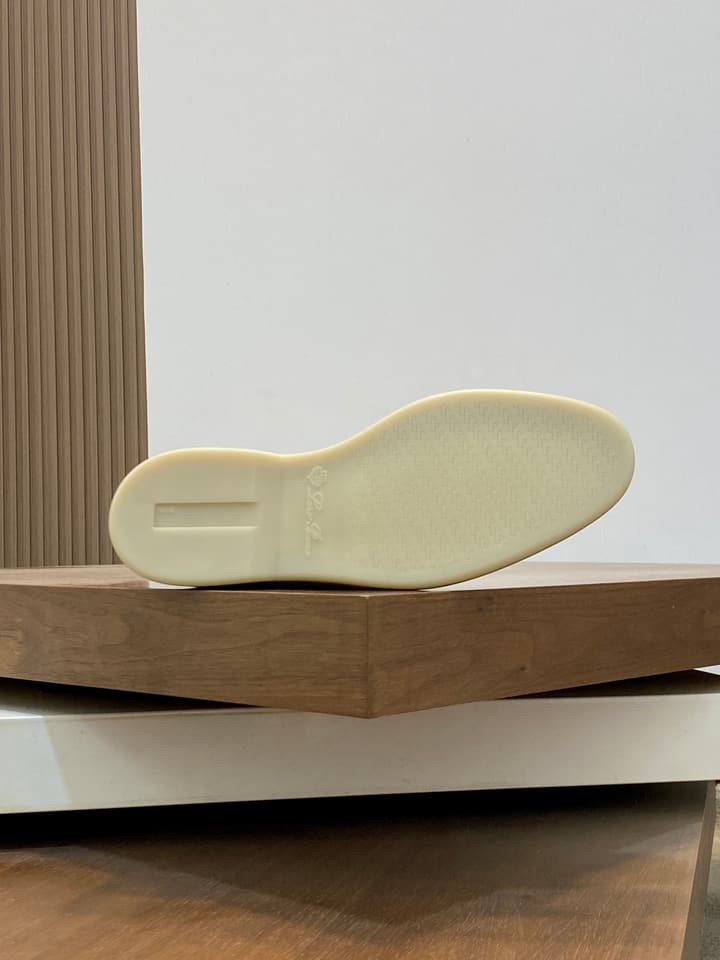Loro Piana Suede Leather Slip-On Loafers in Camel Tan Suede