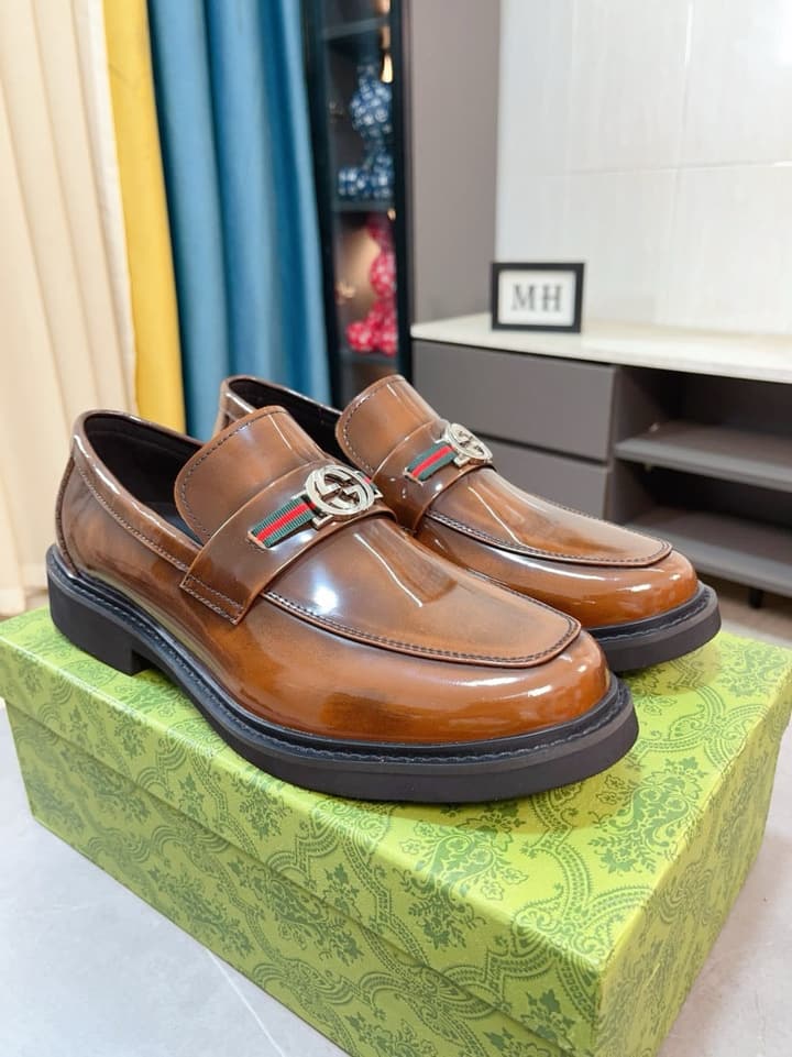 Gucci Men's Formal Leather Shoes – New Collection