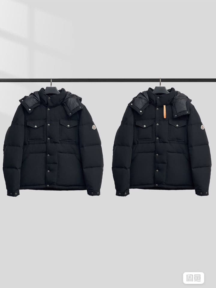 Moncler Hooded Puffer Jacket – 2025FW in Black Hooded Down Jacket