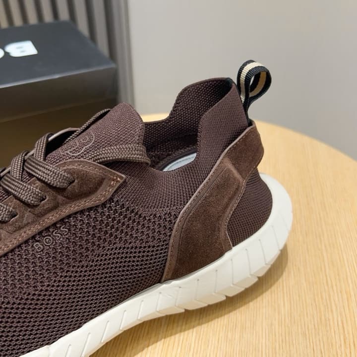 Boss Layered Design Sport Sneakers