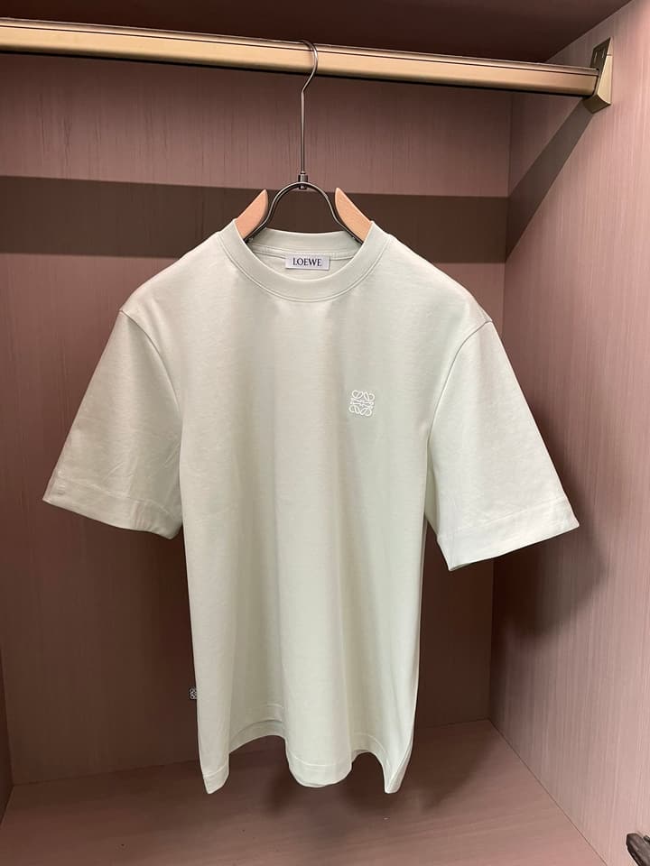 Loewe Logo Mercerized Cotton T-Shirt – 2026SS in Classic Black