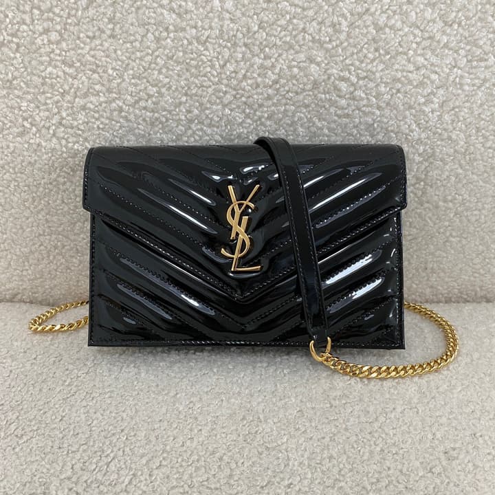 Saint Laurent Cassandre Envelope Chain Bag