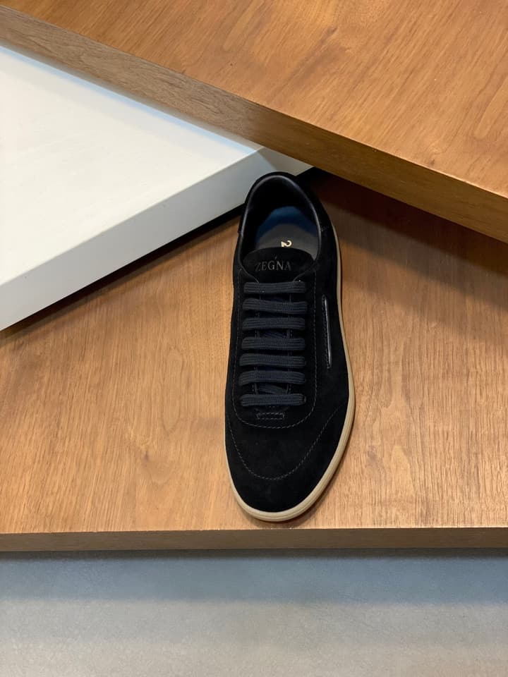 Zegna 232 Suede Sneakers – Spring/Summer Collection