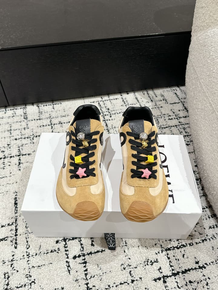 Loewe Ballet Runner 2.0 Unisex Sneakers – 2025 Collection in White And Light Blue