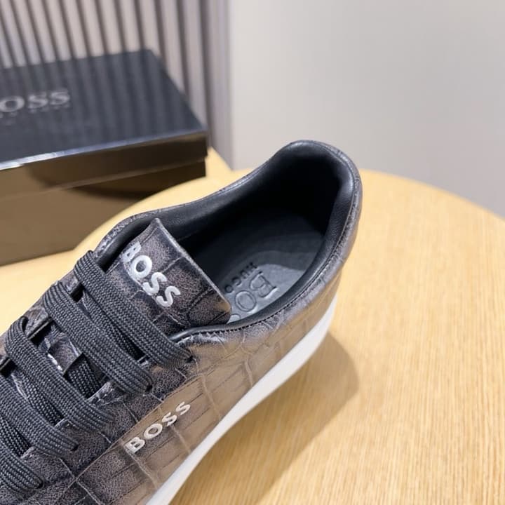 Boss Classic Leather Driving Shoes