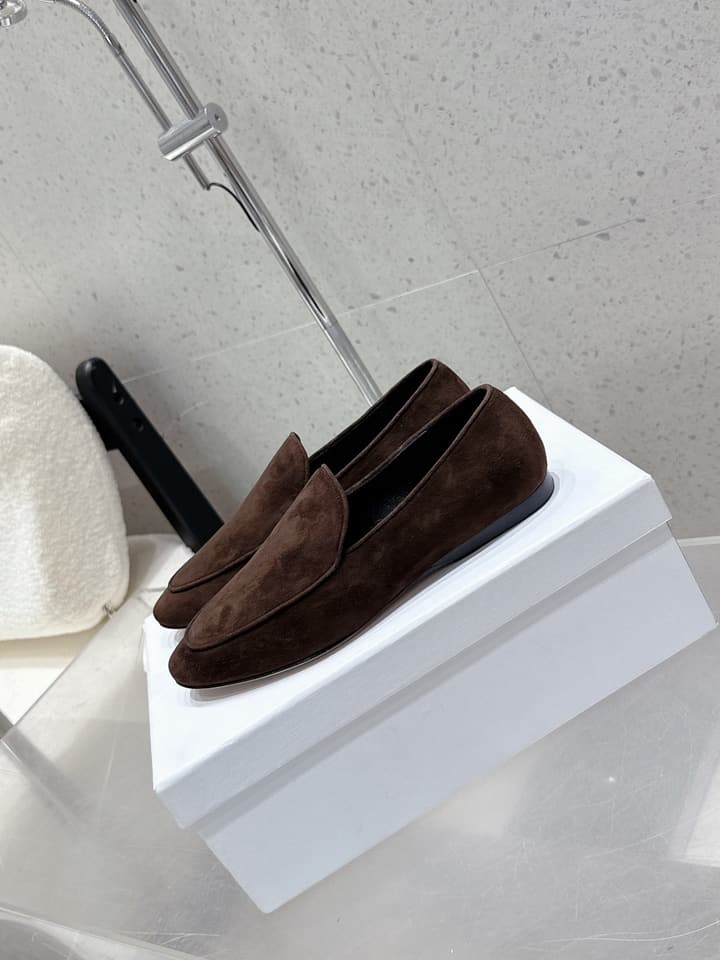 The Row Tassel Loafers in Black