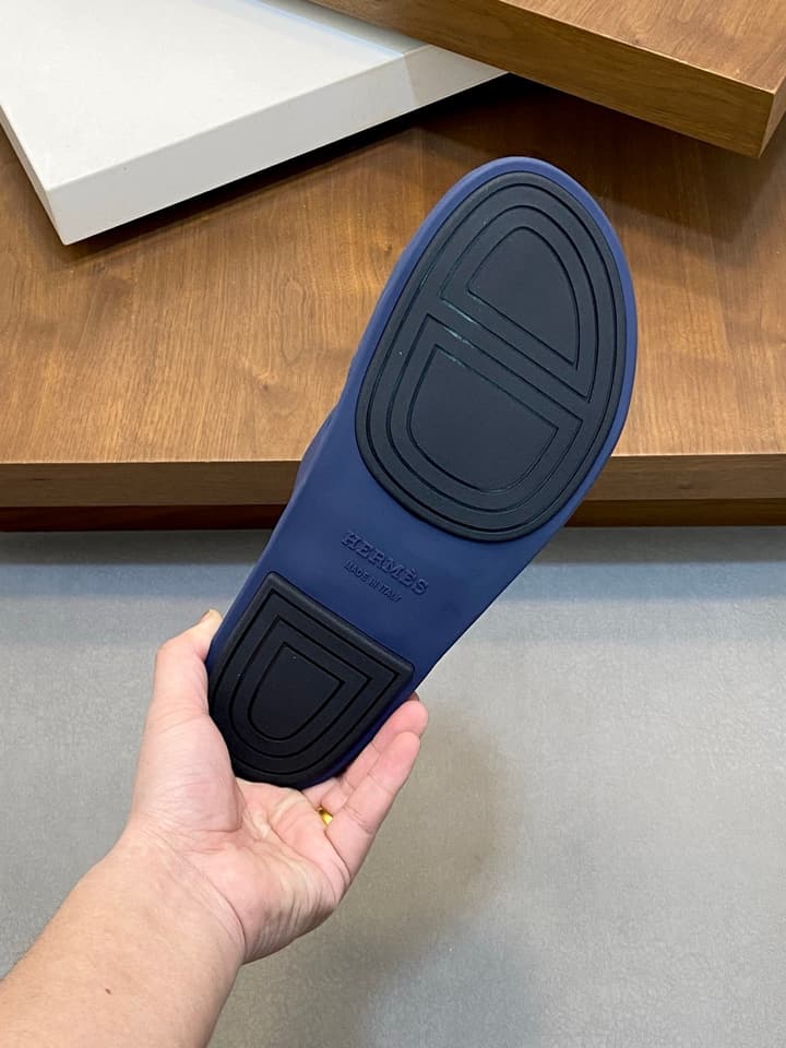 Hermès Cowhide Slides