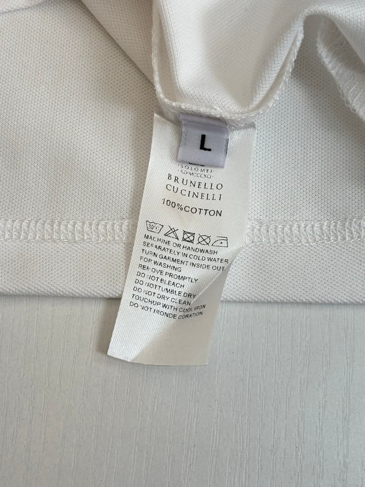 Brunello Cucinelli BC Logo Embroidered Polo Shirt – 2025 in Charcoal Grey