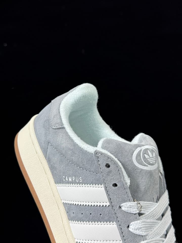 Adidas Originals Campus 00s Low-Top Sneakers in Black & White