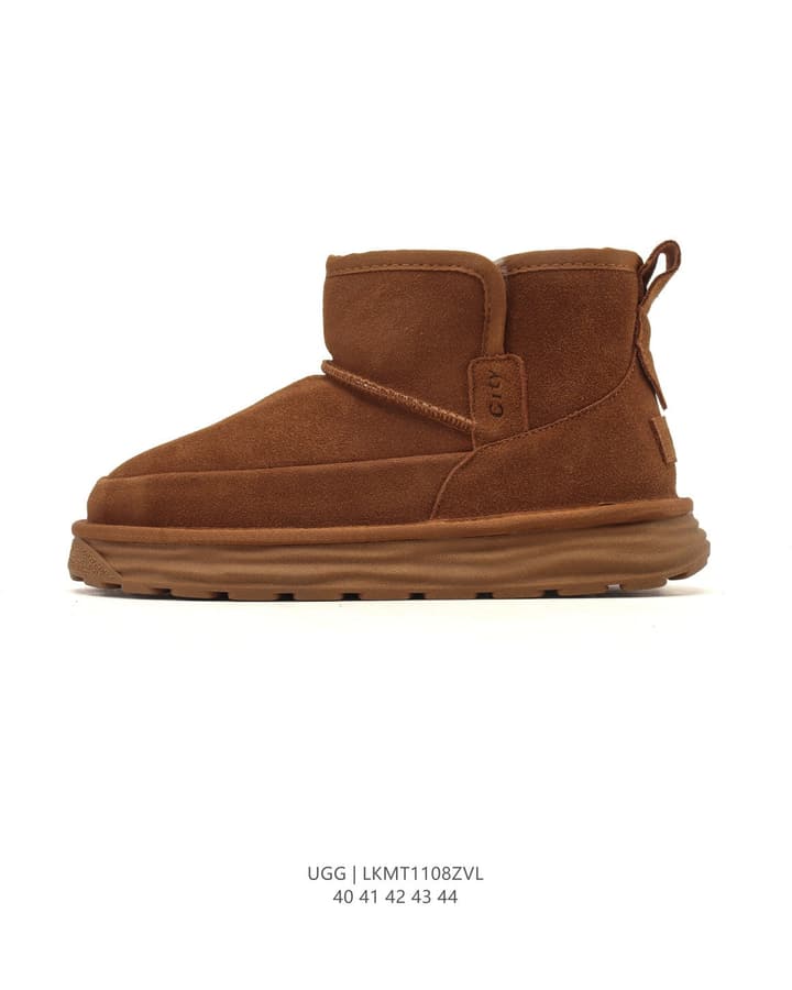 UGG Men's High-Top Snow Boots in Black