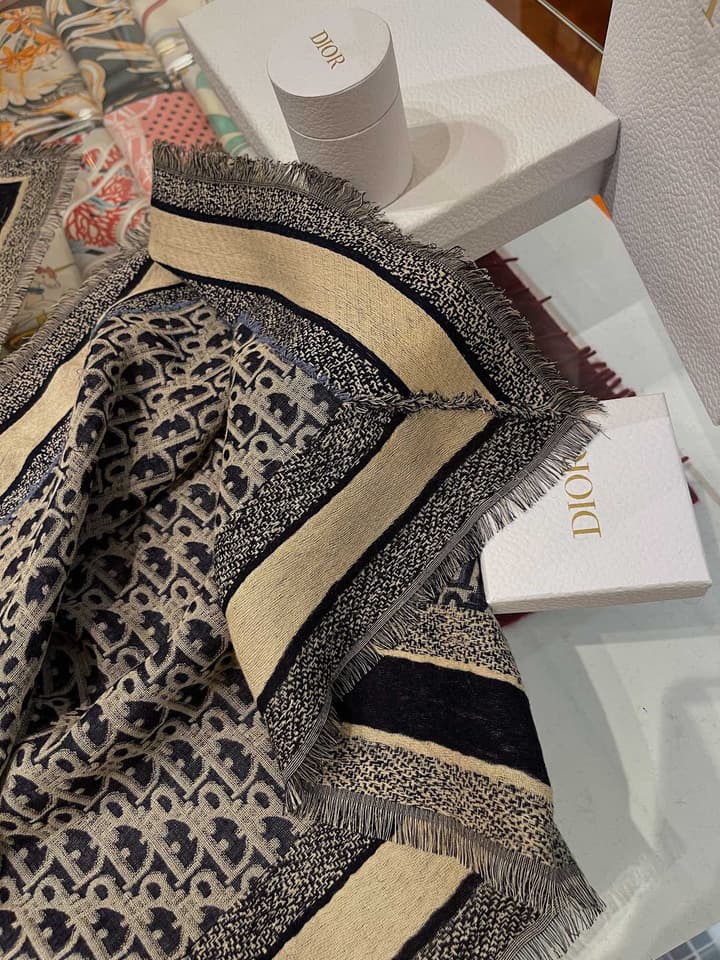 Dior Oblique Limited Edition Shawl