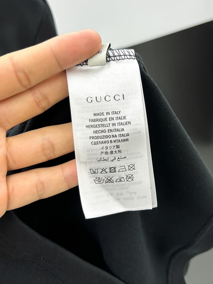 Gucci 2025FW Fashion Casual Long Sleeve T-Shirt – 2025FW in Black
