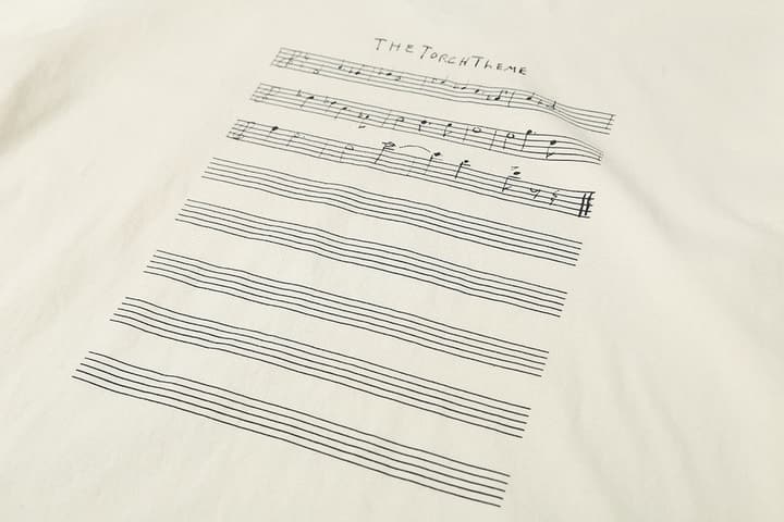 Balenciaga Musical Note Washed Distressed T-Shirt – 26SS in Washed Apricot