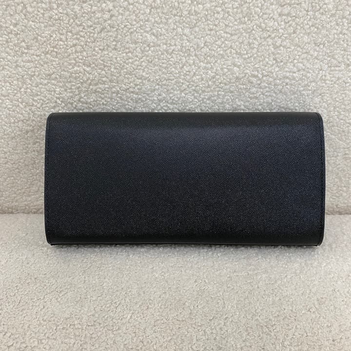 Saint Laurent Kate Classic Clutch Bag in Matte Black
