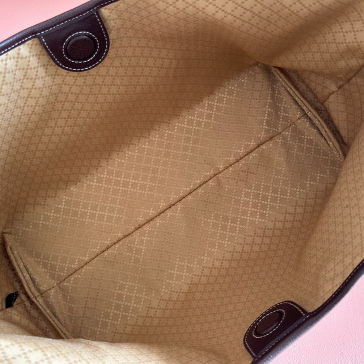 Gucci Giglio Coated GG Tote Bag – Spring/Summer Collection – 2026SS in Crystal Brown