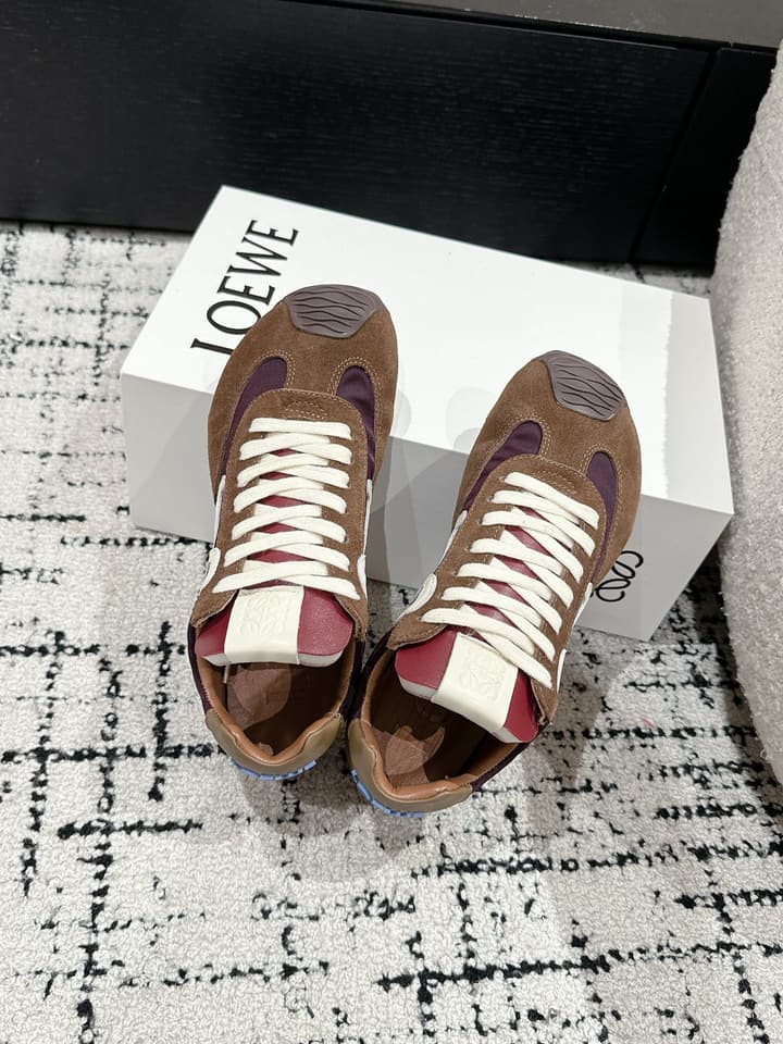 Loewe Ballet Runner 2.0 Sneakers – 2025 Runway Collection in Black