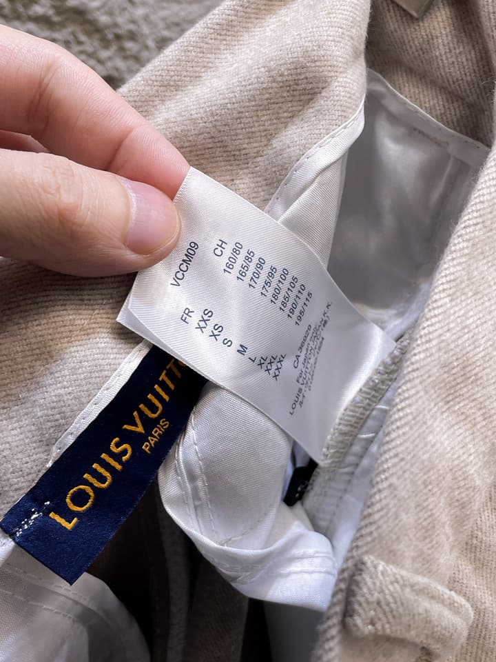 Louis Vuitton Wool Blend Dress Trousers – Autumn/Winter Collection in Black