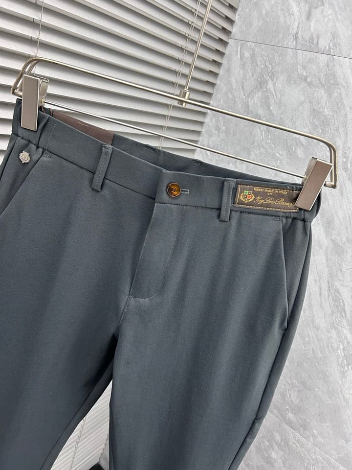 Brunello Cucinelli Tailored Casual Trousers – 2025SS in Black