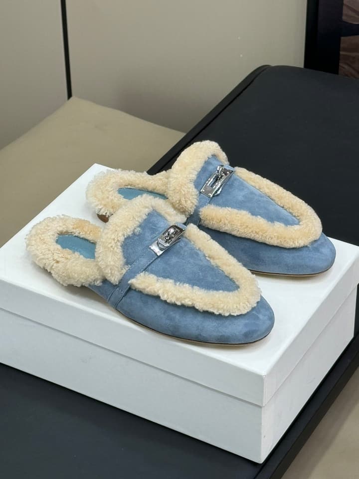 Hermès H Kelly Classic Mule Slippers – 24FW