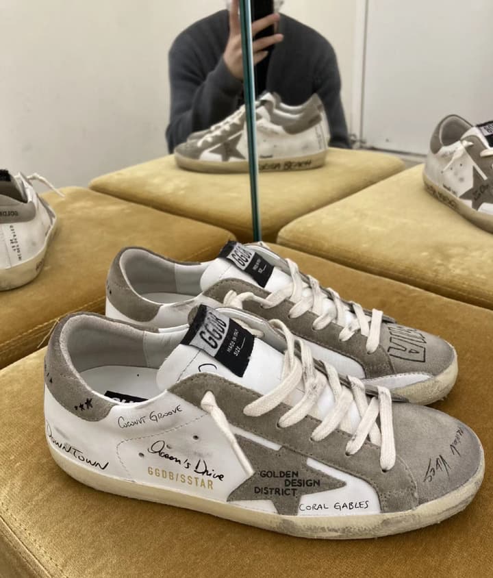 Golden Goose Superstar Distressed Unisex Sneakers – 2023 Spring Collection