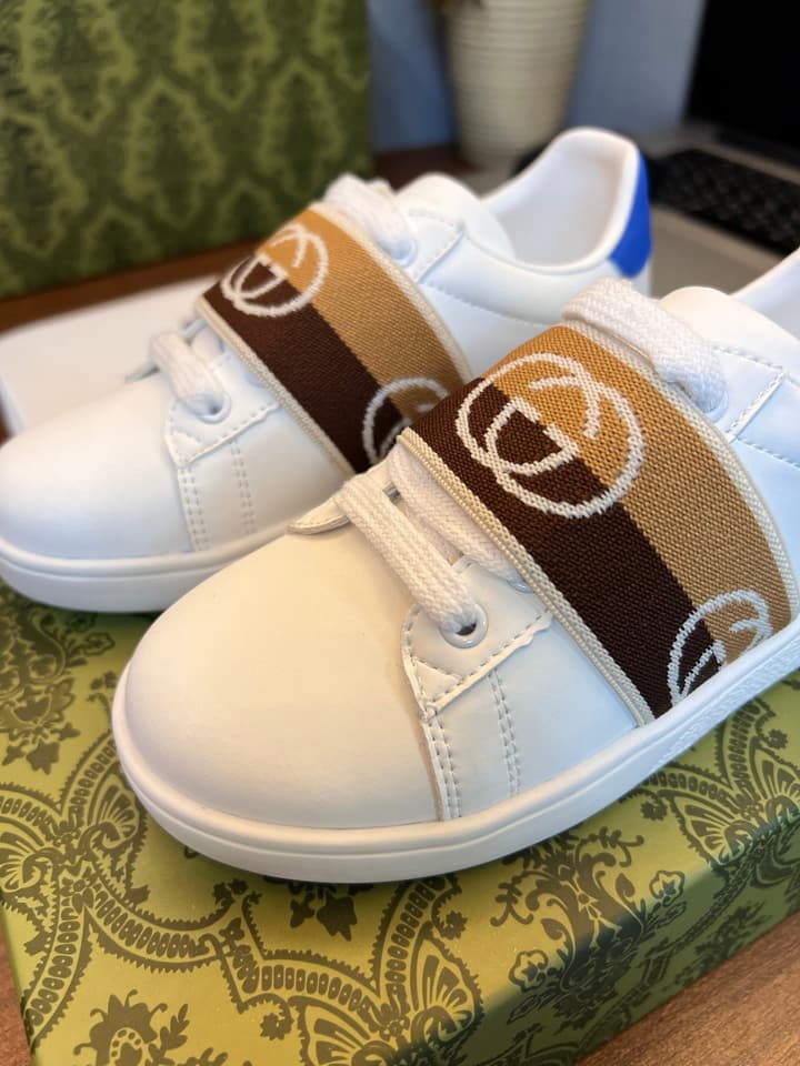 Gucci Kids Sheepskin-Lined Sneakers – Kids Collection